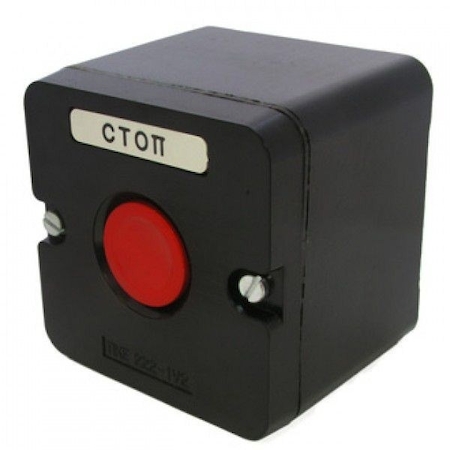 TDM ELECTRIC SQ0742-0007 Пост кнопочный ПКЕ 222-1 красный IP54 TDM